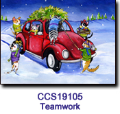 Teamwork Charity Select Holiday Card